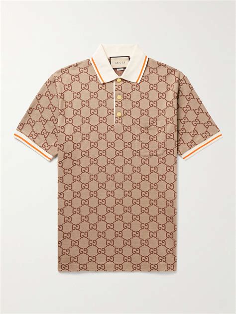 gucci stamp print shirt|gucci polo shirts for men.